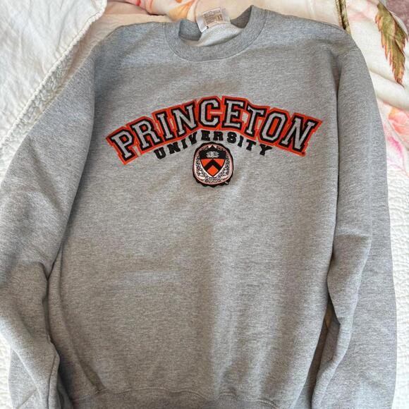 Champion Princeton University Sweatshirt - Gray - Size S - Picture 1 of 4
